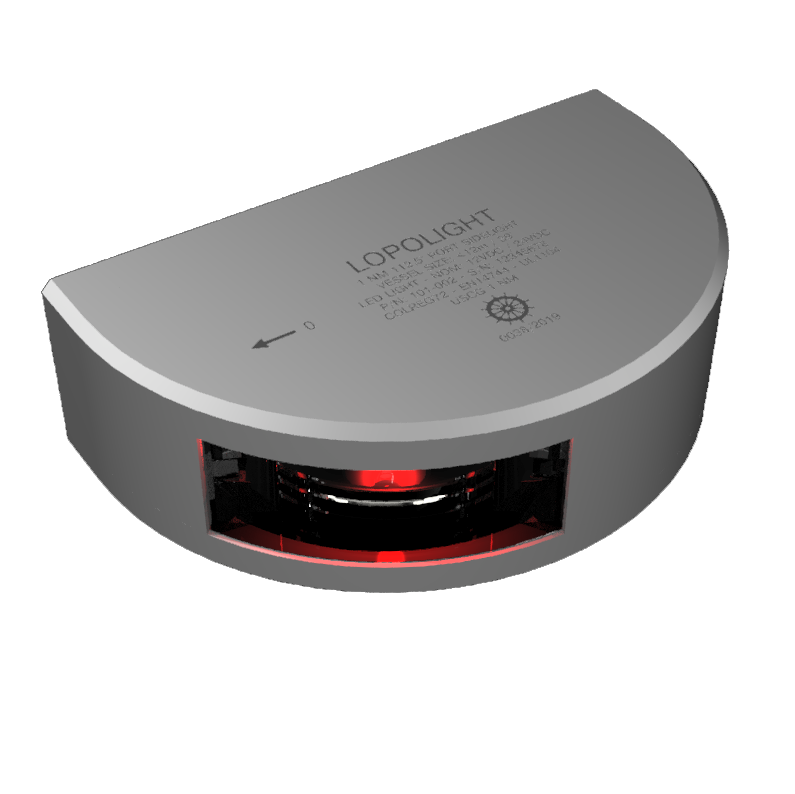 1nm port, silver anodized